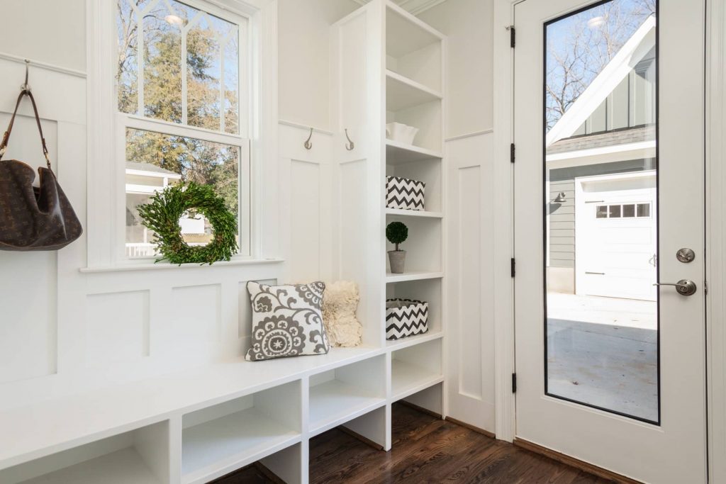 entrance storage options