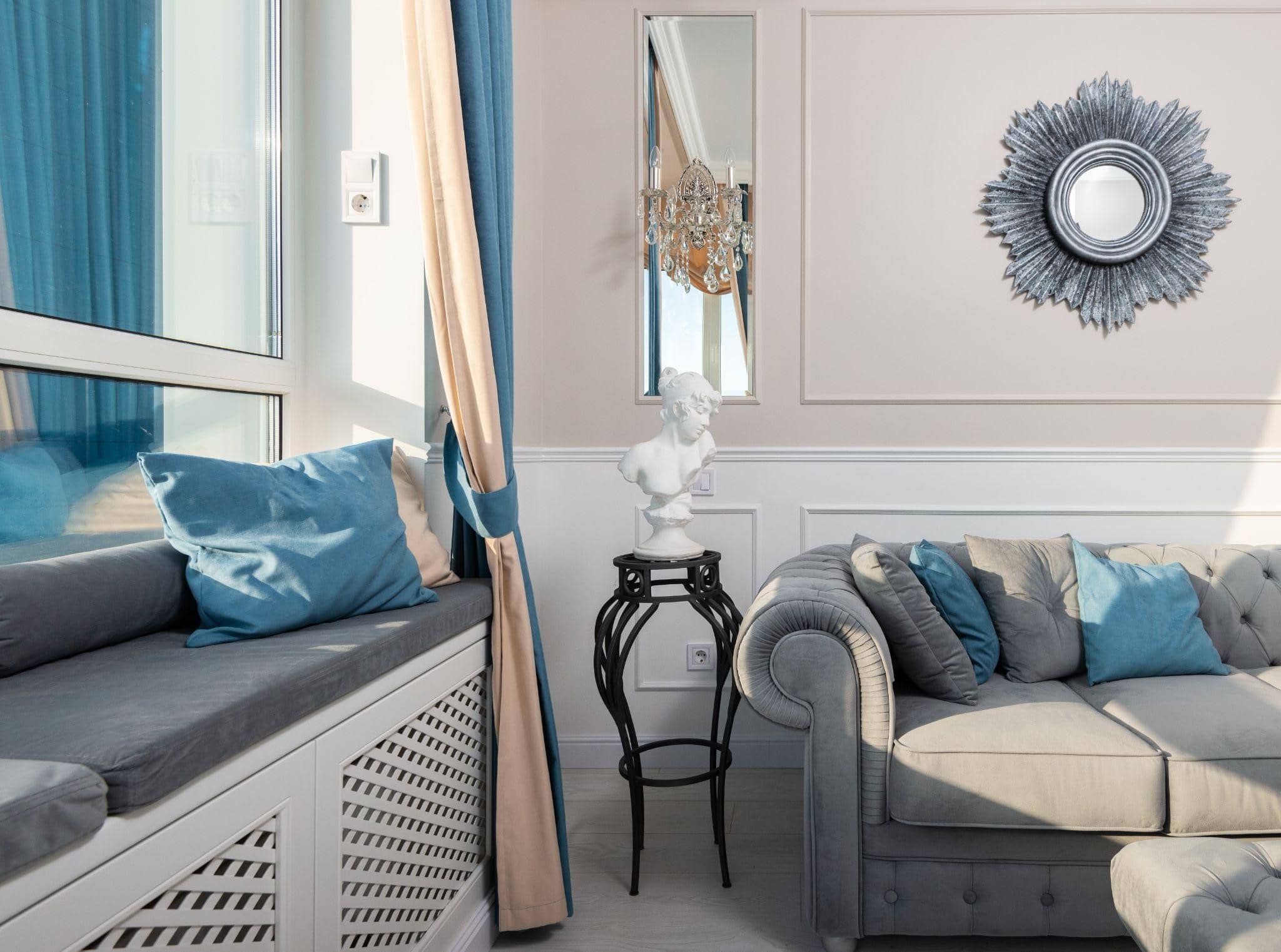 What measures can you take to maintain the upholstery in your room?