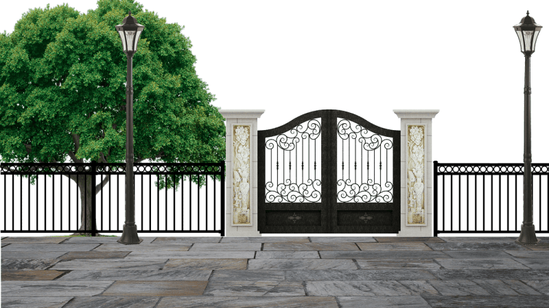 5 Simple Steps To Make Your Rusted Iron Driveway Gates Look New